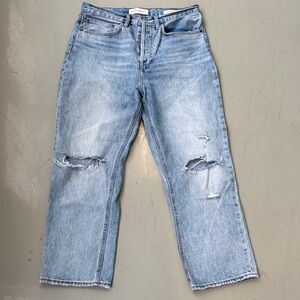 Denim Forum The Joni High Rise Loose 26L Jeans Size 29